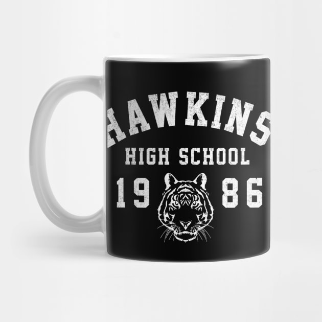 Hawkins High School 1986 - vintage logo by BodinStreet